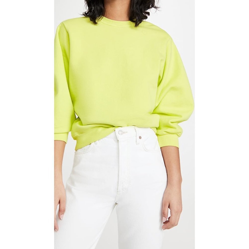 New AGOLDE Thora Sweatshirt in Tarte Women's Size M